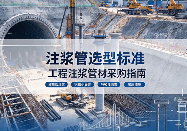 札达注浆管选型标准